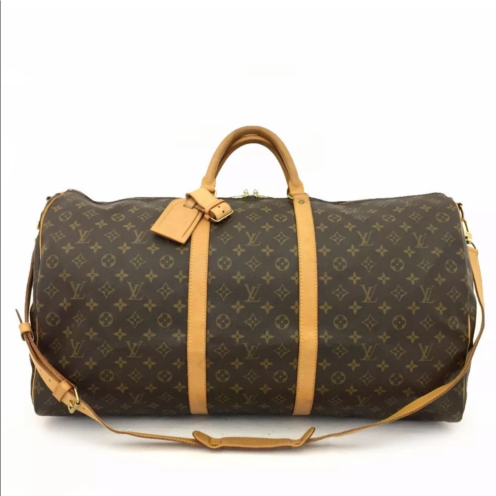 Louis Vuitton Monogram Keepall Bandouliere 60